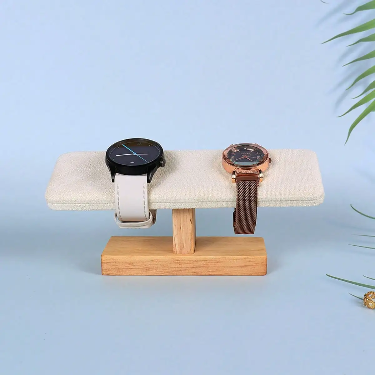 Body Jewelry Organizer - ジュエリーウォッチオーガナイザースタンド - スタイリッシュなダブルウォッチの保管と装飾機能