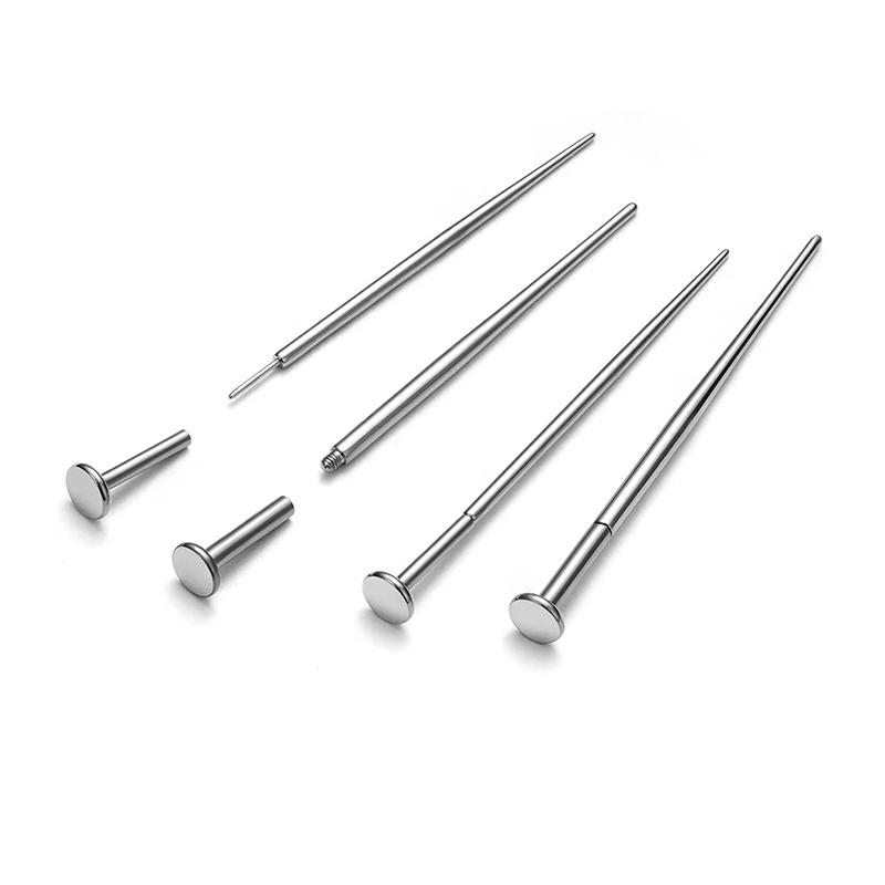 10個入り、高品質ステンレス製ピアス用ストレッチツール、挿入 - Body Jewelry Shop のレビューと価格