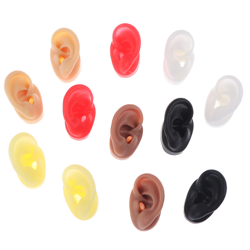 【L】柔らかいシリコン製の耳モデル。タトゥー練習用、ボディジ - Body Jewelry Tool のレビューと価格