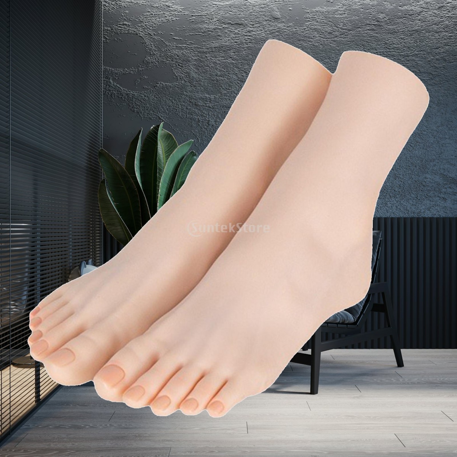 靴下、サンダル、アクセサリーの展示用、女性の足の形をしたマネ - Body Jewelry Shop のレビューと価格