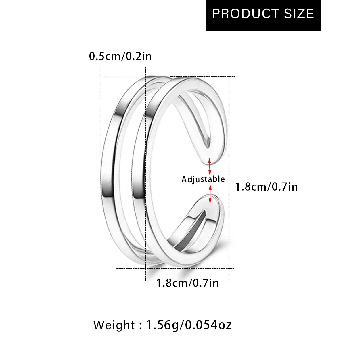 蓮の形をした中空のステンレス鋼のつま先リング,1ピース,3ピ - Body Jewelry Waterproof のレビューと価格