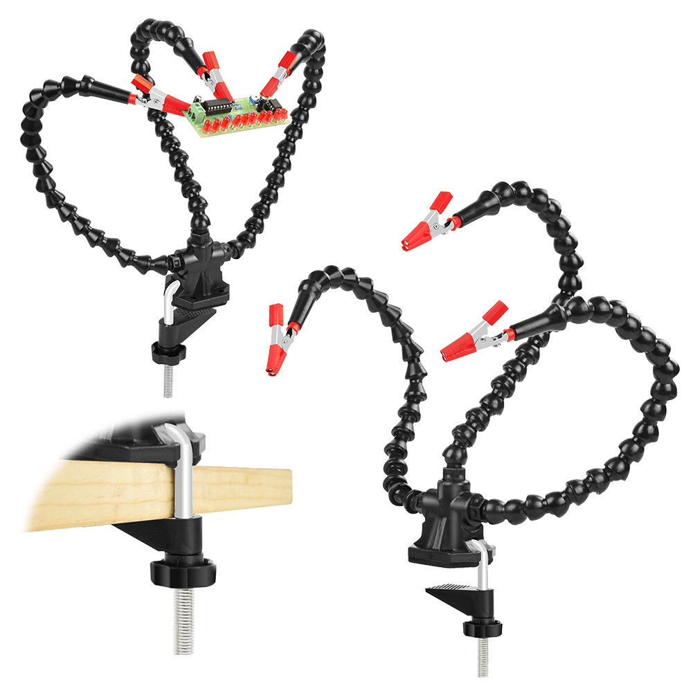 デスククランプはんだ付けサードハンドツール 3/4/5 個フ - Body Jewelry Tool のレビューと価格