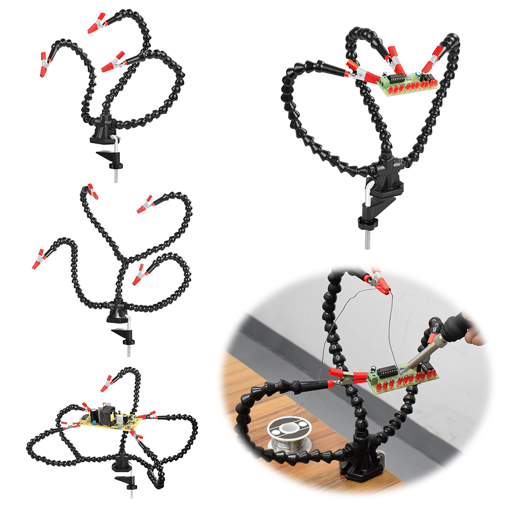 デスククランプはんだ付けサードハンドツール 3/4/5 個フ - Body Jewelry Tool のレビューと価格