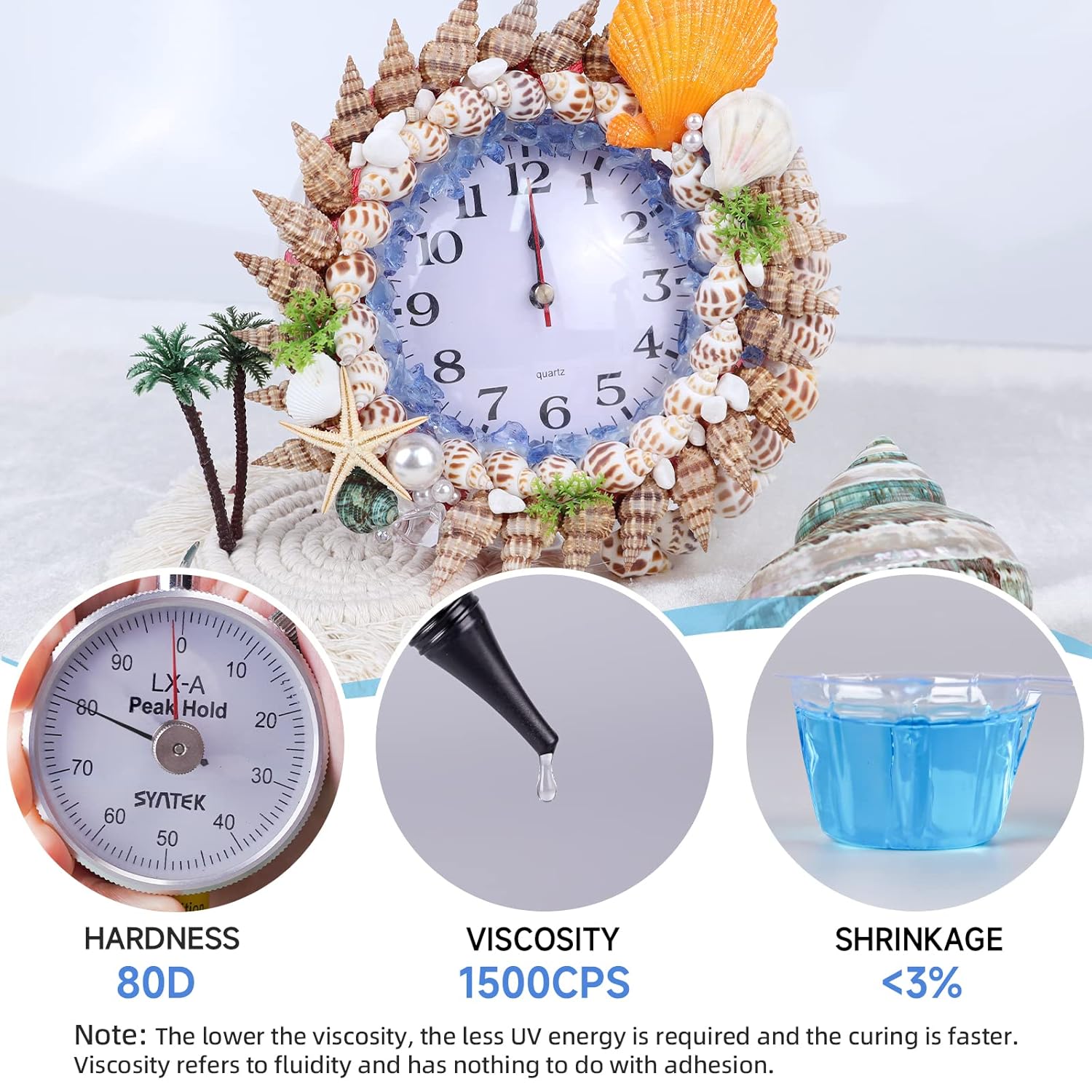 Loolifl 50ml UV接着剤 UVランプ付き、ガラス - Body Jewelry Tool のレビューと価格