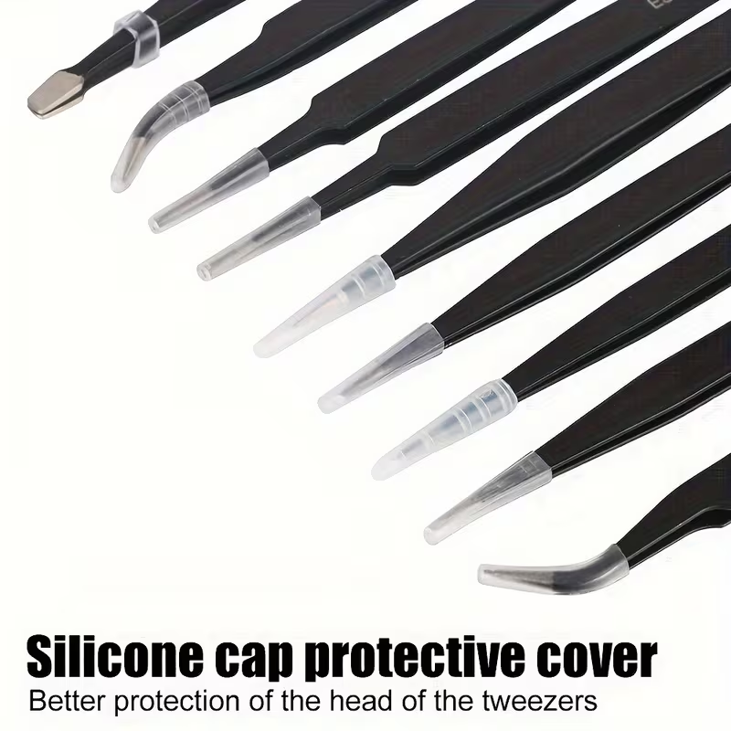 10個入り帯電防止ESDピンセットセット ステンレス製精密ピ - Body Jewelry Tool のレビューと価格