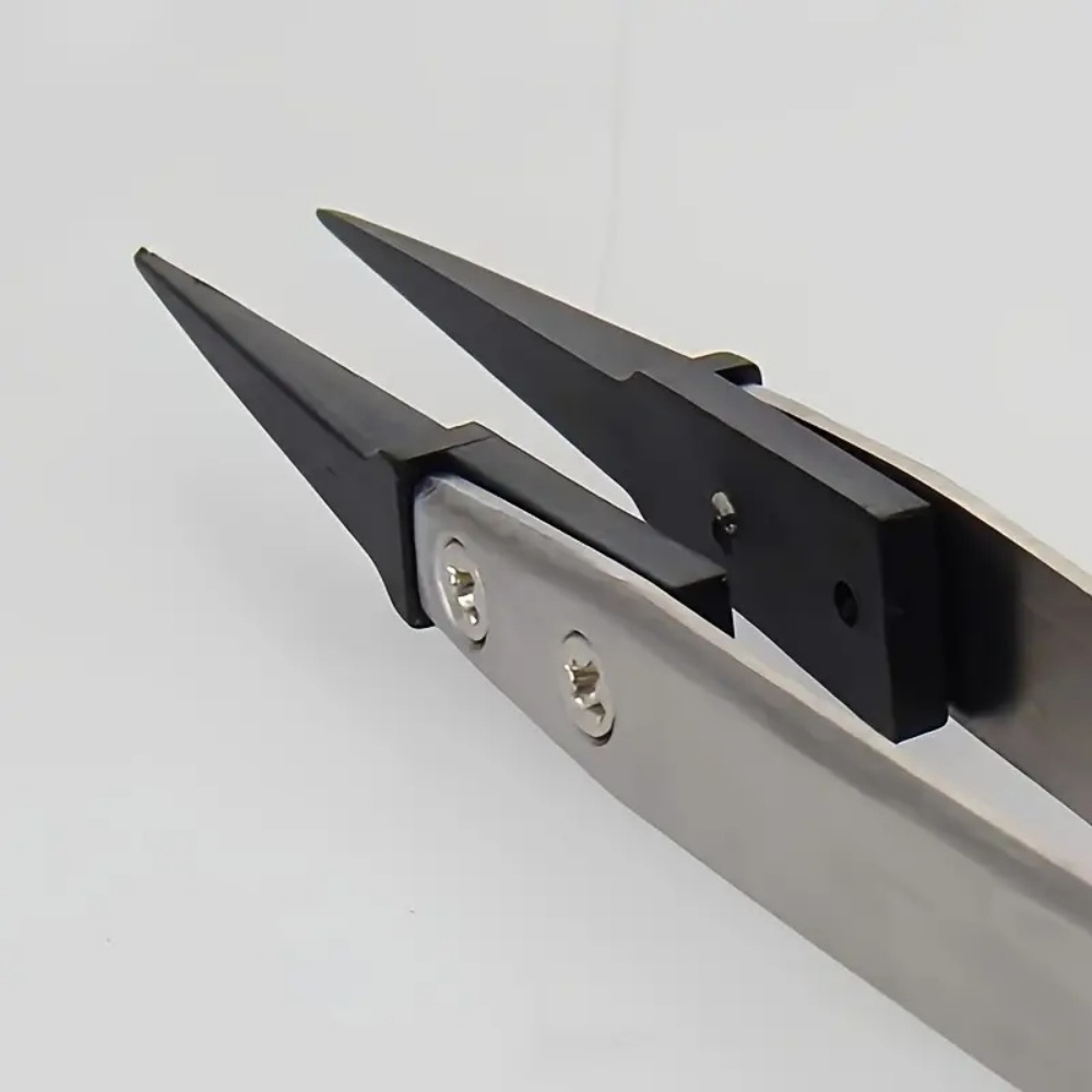 ESD対応精密ピンセット、電子機器やジュエリーの修理用の頑丈 - Body Jewelry Tool のレビューと価格