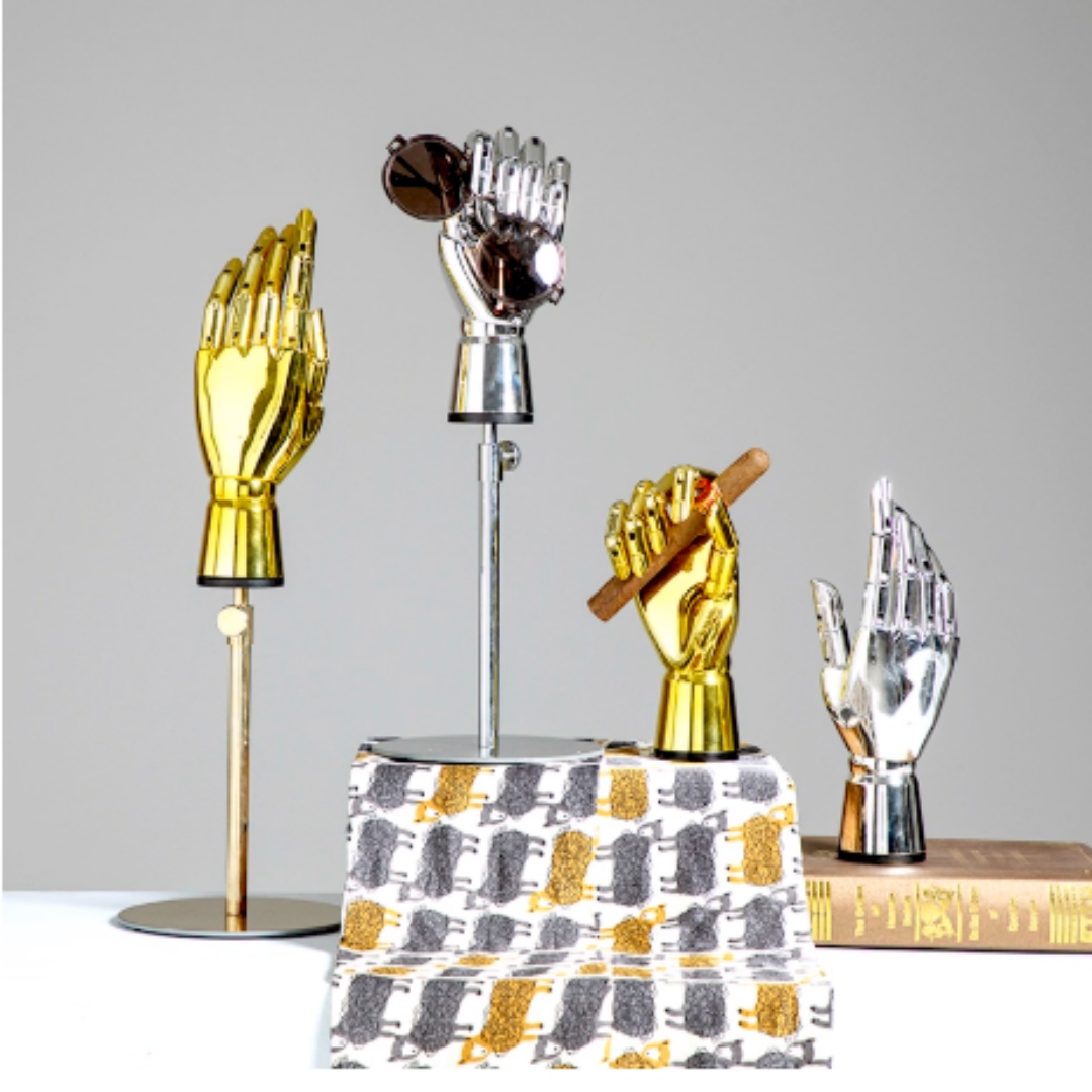 Decoración Hogar 女性ハンドマネキンメッキ、 - Body Jewelry Shop のレビューと価格