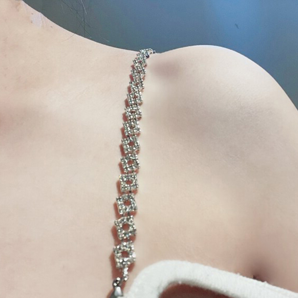 Stonefans 新しい格子縞ショルダーストラップ ブラド - Body Jewelry Shop のレビューと価格
